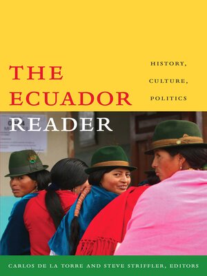 cover image of The Ecuador Reader